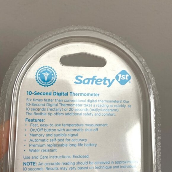 Safety 1st 10-Second Digital Thermometer - Baby, Kids, Adults - Picture 4 of 5